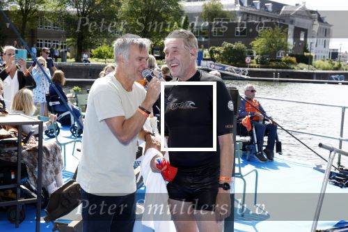 Amsterdam 28 augustus 2022
ALS Cityswim in de grachten van Amsterdam.
Viggo Waas en Peter Heerschop