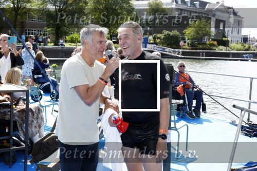 Amsterdam 28 augustus 2022
ALS Cityswim in de grachten van Amsterdam.
Viggo Waas en Peter Heerschop