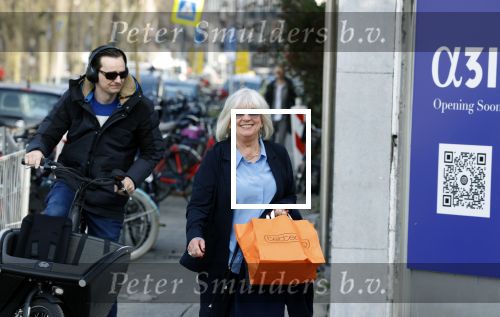 Amsterdam 22 maart 2022
Willeke Alberti op straat in Amsterdam.