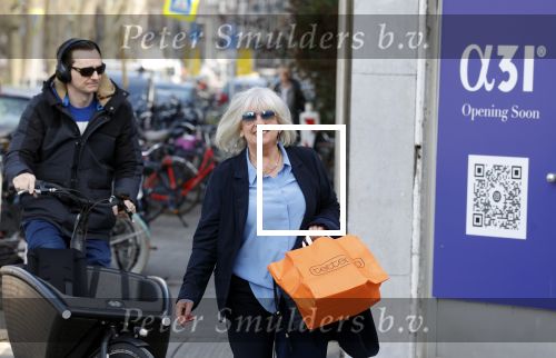 Amsterdam 22 maart 2022
Willeke Alberti op straat in Amsterdam.