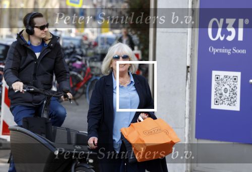 Amsterdam 22 maart 2022
Willeke Alberti op straat in Amsterdam.