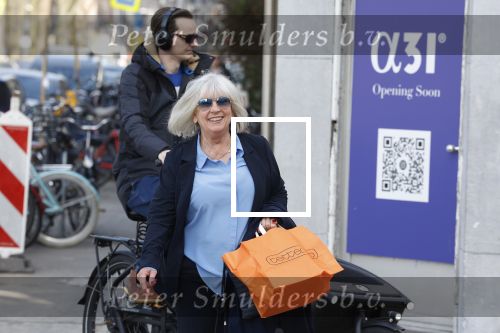 Amsterdam 22 maart 2022
Willeke Alberti op straat in Amsterdam.