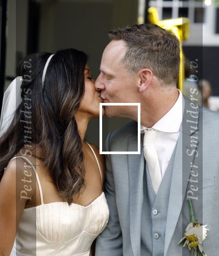 Amsterdam 22 augustus 2023
Trouwen Airen Mylene en Taeke Taekema bij het west indisch huis .