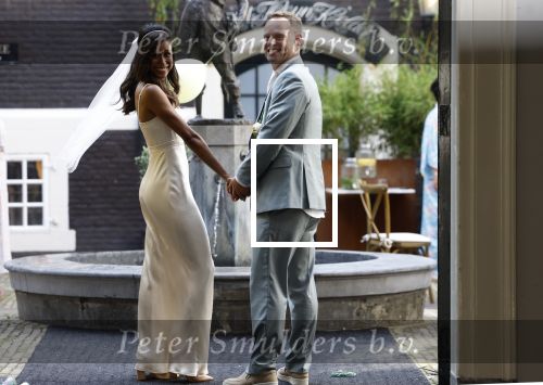 Amsterdam 22 augustus 2023
Trouwen Airen Mylene en Taeke Taekema bij het west indisch huis .