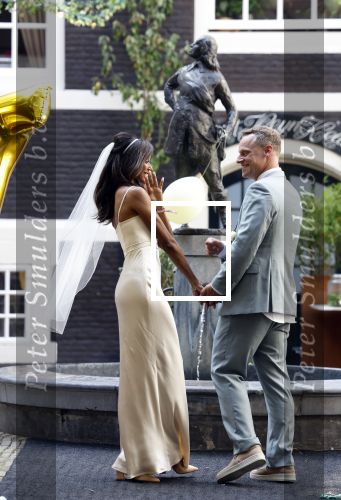 Amsterdam 22 augustus 2023
Trouwen Airen Mylene en Taeke Taekema bij het west indisch huis .