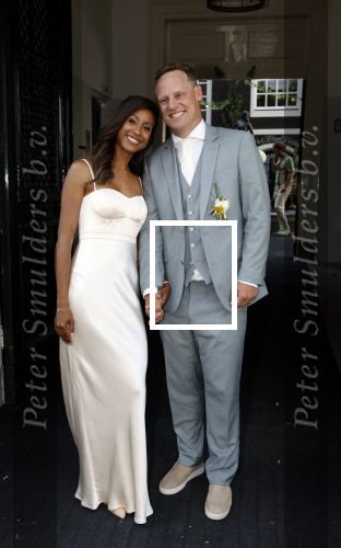 Amsterdam 22 augustus 2023
Trouwen Airen Mylene en Taeke Taekema bij het west indisch huis .