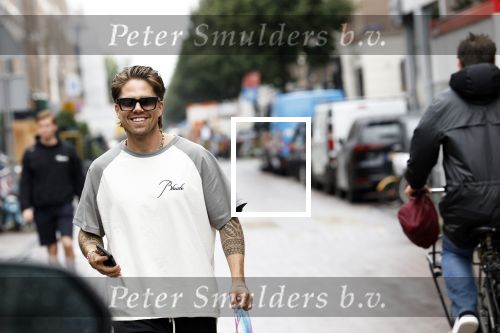 Amsterdam 27 juli 2023
Andre Hazes doet boodschap voor Monique op de PC Hooftstraat.