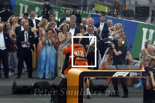 Zandvoort 27 augustus 2023
Grandprix F1 van Zandvoort gewonnen door Max Verstappen.
OA aanwezig Koning Willem Alexander Koningin Maxima Prinses Amalia en Prinses Alexia.
Andre Rieu en Dj Lafuente spelen het volkslied.