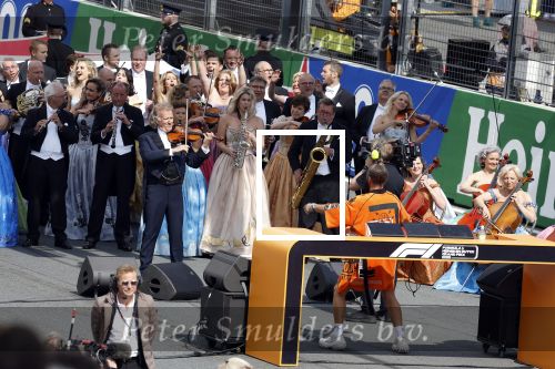 Zandvoort 27 augustus 2023
Grandprix F1 van Zandvoort gewonnen door Max Verstappen.
OA aanwezig Koning Willem Alexander Koningin Maxima Prinses Amalia en Prinses Alexia.
Andre Rieu en Dj Lafuente spelen het volkslied.
