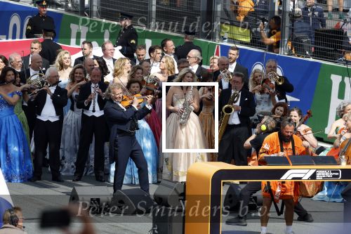 Zandvoort 27 augustus 2023
Grandprix F1 van Zandvoort gewonnen door Max Verstappen.
OA aanwezig Koning Willem Alexander Koningin Maxima Prinses Amalia en Prinses Alexia.
Andre Rieu en Dj Lafuente spelen het volkslied.