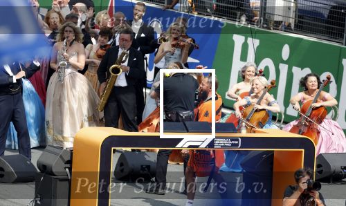 Zandvoort 27 augustus 2023
Grandprix F1 van Zandvoort gewonnen door Max Verstappen.
OA aanwezig Koning Willem Alexander Koningin Maxima Prinses Amalia en Prinses Alexia.
Andre Rieu en Dj Lafuente spelen het volkslied.