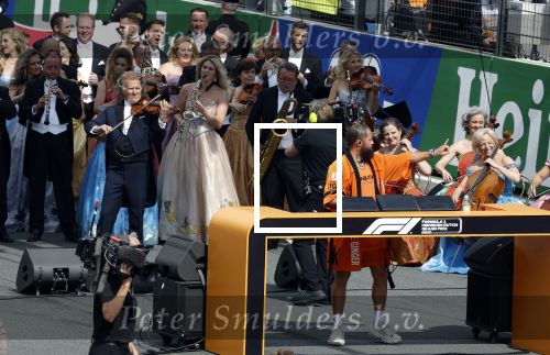 Zandvoort 27 augustus 2023
Grandprix F1 van Zandvoort gewonnen door Max Verstappen.
OA aanwezig Koning Willem Alexander Koningin Maxima Prinses Amalia en Prinses Alexia.
Andre Rieu en Dj Lafuente spelen het volkslied.