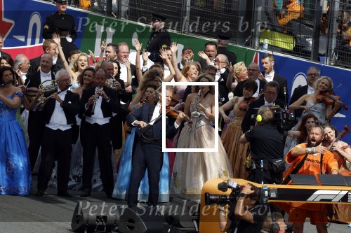 Zandvoort 27 augustus 2023
Grandprix F1 van Zandvoort gewonnen door Max Verstappen.
OA aanwezig Koning Willem Alexander Koningin Maxima Prinses Amalia en Prinses Alexia.
Andre Rieu en Dj Lafuente spelen het volkslied.