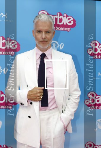 Amsterdam 18 juli 2023
Premiere Barbie in Tuschinski.
Arno Kantelberg, Floor de Roos en Lais Scarlett van Niel