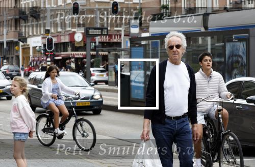 Amsterdam 4 augustus 2023
Hans v Willigenburg doet boodschappen in Amsterdam zuid.