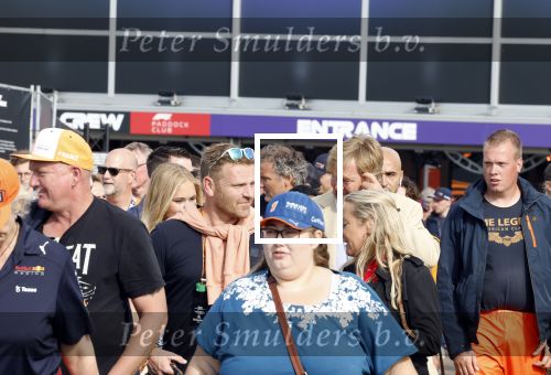 Zandvoort 26 augustus 2023
Koning Willem Alexander en prinses Amalia bij de training van de GP F1 op Zandvoort.
