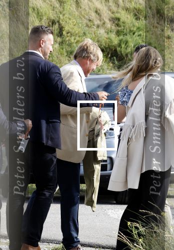 Zandvoort 26 augustus 2023
Koning Willem Alexander en prinses Amalia bij de training van de GP F1 op Zandvoort.