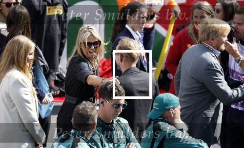 Zandvoort 27 augustus 2023
Grandprix F1 van Zandvoort gewonnen door Max Verstappen.
Koning Willem Alexander Koningin Maxima  en Prins Bernhard Jr. bij F1 Zandvoort