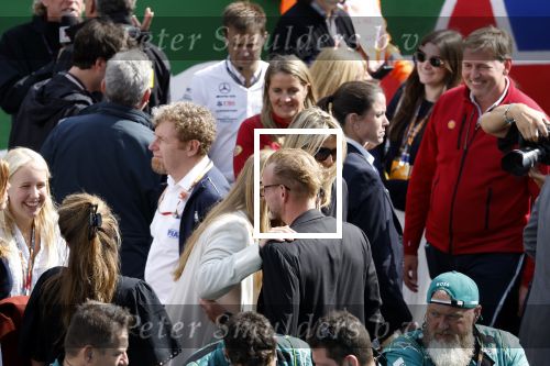 Zandvoort 27 augustus 2023
Grandprix F1 van Zandvoort gewonnen door Max Verstappen.
Koning Willem Alexander Koningin Maxima  en Prins Bernhard Jr. bij F1 Zandvoort