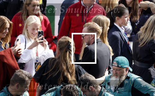 Zandvoort 27 augustus 2023
Grandprix F1 van Zandvoort gewonnen door Max Verstappen.
Koning Willem Alexander Koningin Maxima  en Prins Bernhard Jr. bij F1 Zandvoort