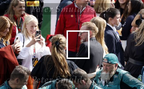 Zandvoort 27 augustus 2023
Grandprix F1 van Zandvoort gewonnen door Max Verstappen.
Koning Willem Alexander Koningin Maxima  en Prins Bernhard Jr. bij F1 Zandvoort