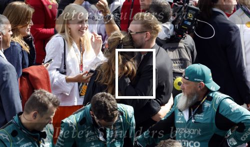 Zandvoort 27 augustus 2023
Grandprix F1 van Zandvoort gewonnen door Max Verstappen.
Koning Willem Alexander Koningin Maxima  en Prins Bernhard Jr. bij F1 Zandvoort
