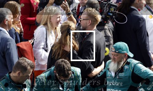 Zandvoort 27 augustus 2023
Grandprix F1 van Zandvoort gewonnen door Max Verstappen.
Koning Willem Alexander Koningin Maxima  en Prins Bernhard Jr. bij F1 Zandvoort