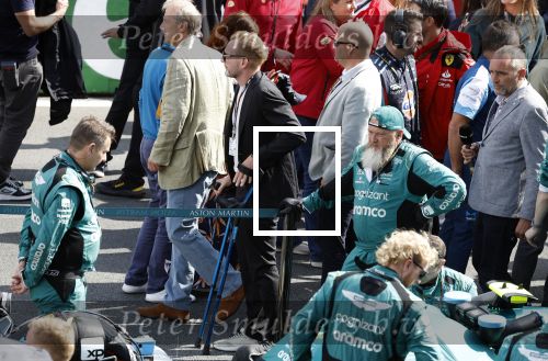 Zandvoort 27 augustus 2023
Grandprix F1 van Zandvoort gewonnen door Max Verstappen.
Koning Willem Alexander Koningin Maxima  en Prins Bernhard Jr. bij F1 Zandvoort
