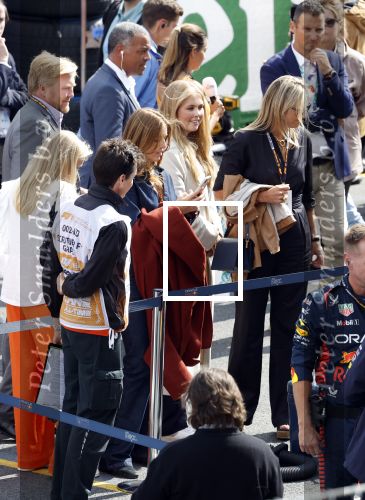 Zandvoort 27 augustus 2023
Grandprix F1 van Zandvoort gewonnen door Max Verstappen.
Koning Willem Alexander Koningin Maxima Prinses Amalia en Prinses Alexia bij F1 Zandvoort