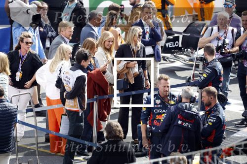Zandvoort 27 augustus 2023
Grandprix F1 van Zandvoort gewonnen door Max Verstappen.
Koning Willem Alexander Koningin Maxima Prinses Amalia en Prinses Alexia bij F1 Zandvoort