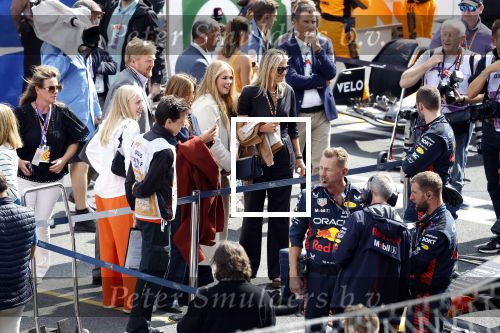 Zandvoort 27 augustus 2023
Grandprix F1 van Zandvoort gewonnen door Max Verstappen.
Koning Willem Alexander Koningin Maxima Prinses Amalia en Prinses Alexia bij F1 Zandvoort