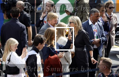 Zandvoort 27 augustus 2023
Grandprix F1 van Zandvoort gewonnen door Max Verstappen.
Koning Willem Alexander Koningin Maxima Prinses Amalia en Prinses Alexia bij F1 Zandvoort