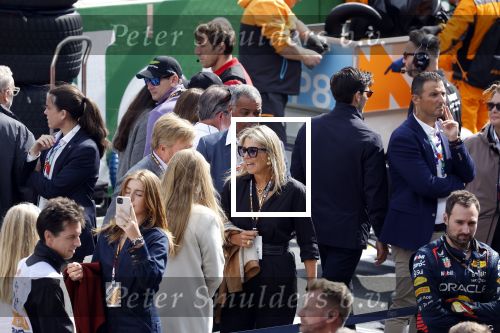 Zandvoort 27 augustus 2023
Grandprix F1 van Zandvoort gewonnen door Max Verstappen.
Koning Willem Alexander Koningin Maxima Prinses Amalia en Prinses Alexia bij F1 Zandvoort
