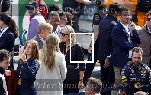 Zandvoort 27 augustus 2023
Grandprix F1 van Zandvoort gewonnen door Max Verstappen.
Koning Willem Alexander Koningin Maxima Prinses Amalia en Prinses Alexia bij F1 Zandvoort