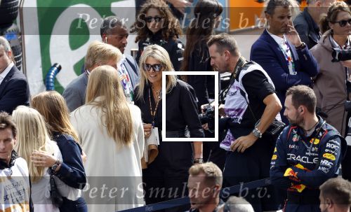Zandvoort 27 augustus 2023
Grandprix F1 van Zandvoort gewonnen door Max Verstappen.
Koning Willem Alexander Koningin Maxima Prinses Amalia en Prinses Alexia bij F1 Zandvoort