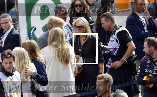 Zandvoort 27 augustus 2023
Grandprix F1 van Zandvoort gewonnen door Max Verstappen.
Koning Willem Alexander Koningin Maxima Prinses Amalia en Prinses Alexia bij F1 Zandvoort
