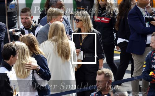 Zandvoort 27 augustus 2023
Grandprix F1 van Zandvoort gewonnen door Max Verstappen.
Koning Willem Alexander Koningin Maxima Prinses Amalia en Prinses Alexia bij F1 Zandvoort