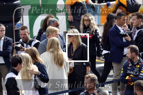 Zandvoort 27 augustus 2023
Grandprix F1 van Zandvoort gewonnen door Max Verstappen.
Koning Willem Alexander Koningin Maxima Prinses Amalia en Prinses Alexia bij F1 Zandvoort