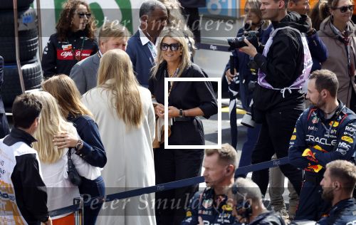 Zandvoort 27 augustus 2023
Grandprix F1 van Zandvoort gewonnen door Max Verstappen.
Koning Willem Alexander Koningin Maxima Prinses Amalia en Prinses Alexia bij F1 Zandvoort