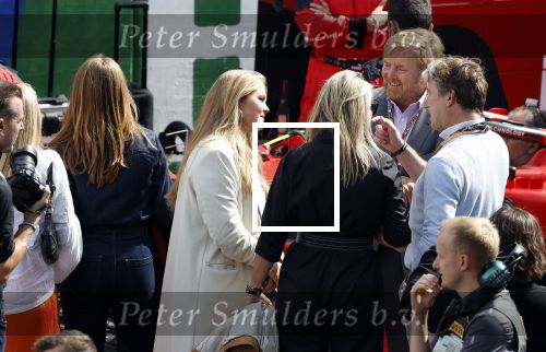 Zandvoort 27 augustus 2023
Grandprix F1 van Zandvoort gewonnen door Max Verstappen.
Koning Willem Alexander Koningin Maxima Prinses Amalia en Prinses Alexia bij F1 Zandvoort