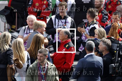 Zandvoort 27 augustus 2023
Grandprix F1 van Zandvoort gewonnen door Max Verstappen.
Koning Willem Alexander Koningin Maxima Prinses Amalia en Prinses Alexia bij F1 Zandvoort