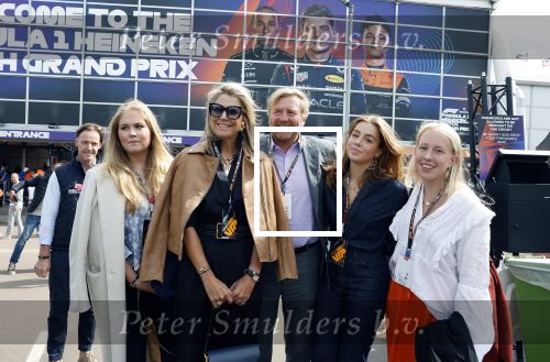 Zandvoort 27 augustus 2023
Grandprix F1 van Zandvoort gewonnen door Max Verstappen.
Koning Willem Alexander Koningin Maxima Prinses Amalia en Prinses Alexia bij F1 Zandvoort