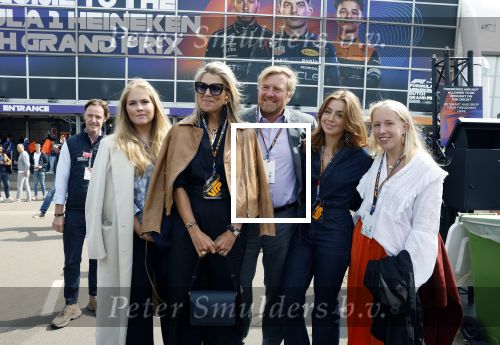 Zandvoort 27 augustus 2023
Grandprix F1 van Zandvoort gewonnen door Max Verstappen.
Koning Willem Alexander Koningin Maxima Prinses Amalia en Prinses Alexia bij F1 Zandvoort