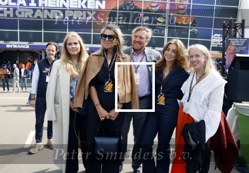 Zandvoort 27 augustus 2023
Grandprix F1 van Zandvoort gewonnen door Max Verstappen.
Koning Willem Alexander Koningin Maxima Prinses Amalia en Prinses Alexia bij F1 Zandvoort
