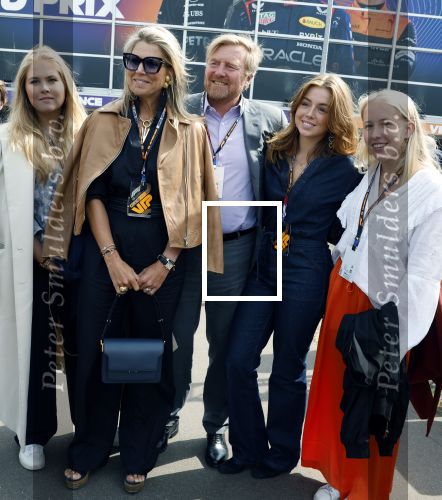 Zandvoort 27 augustus 2023
Grandprix F1 van Zandvoort gewonnen door Max Verstappen.
Koning Willem Alexander Koningin Maxima Prinses Amalia en Prinses Alexia bij F1 Zandvoort