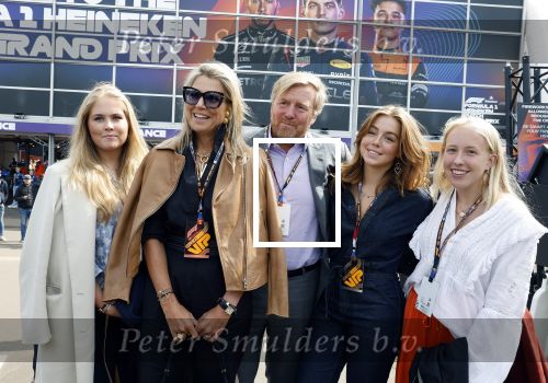 Zandvoort 27 augustus 2023
Grandprix F1 van Zandvoort gewonnen door Max Verstappen.
Koning Willem Alexander Koningin Maxima Prinses Amalia en Prinses Alexia bij F1 Zandvoort
