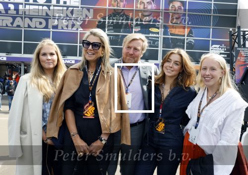Zandvoort 27 augustus 2023
Grandprix F1 van Zandvoort gewonnen door Max Verstappen.
Koning Willem Alexander Koningin Maxima Prinses Amalia en Prinses Alexia bij F1 Zandvoort