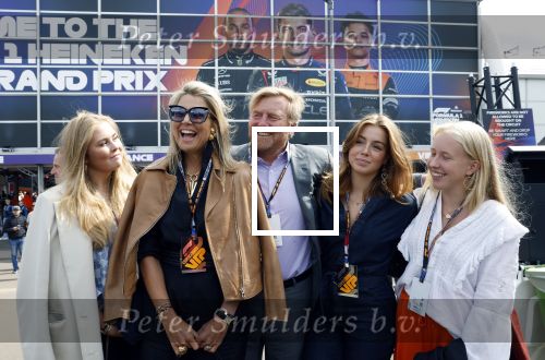 Zandvoort 27 augustus 2023
Grandprix F1 van Zandvoort gewonnen door Max Verstappen.
Koning Willem Alexander Koningin Maxima Prinses Amalia en Prinses Alexia bij F1 Zandvoort
