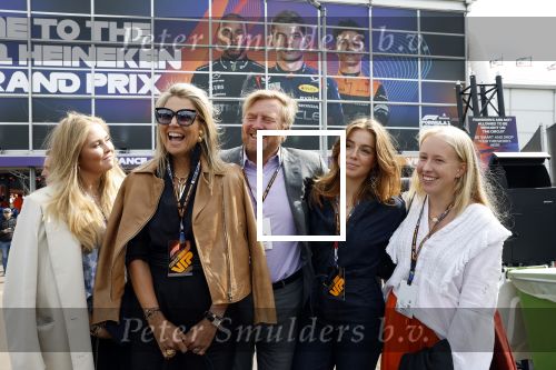 Zandvoort 27 augustus 2023
Grandprix F1 van Zandvoort gewonnen door Max Verstappen.
Koning Willem Alexander Koningin Maxima Prinses Amalia en Prinses Alexia bij F1 Zandvoort