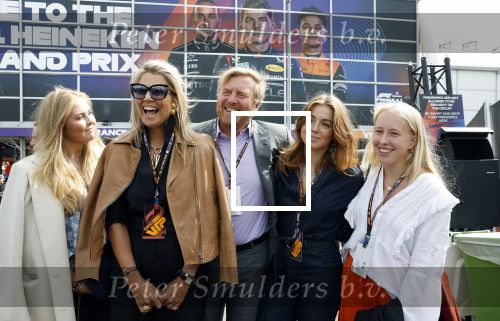 Zandvoort 27 augustus 2023
Grandprix F1 van Zandvoort gewonnen door Max Verstappen.
Koning Willem Alexander Koningin Maxima Prinses Amalia en Prinses Alexia bij F1 Zandvoort